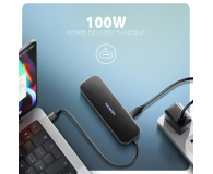 Axagon HMC-6GLN USB-C 5Gbps GLASS 6in1 hub - 1485455 - zdjęcie 4